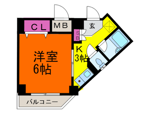 特殊な形の物件